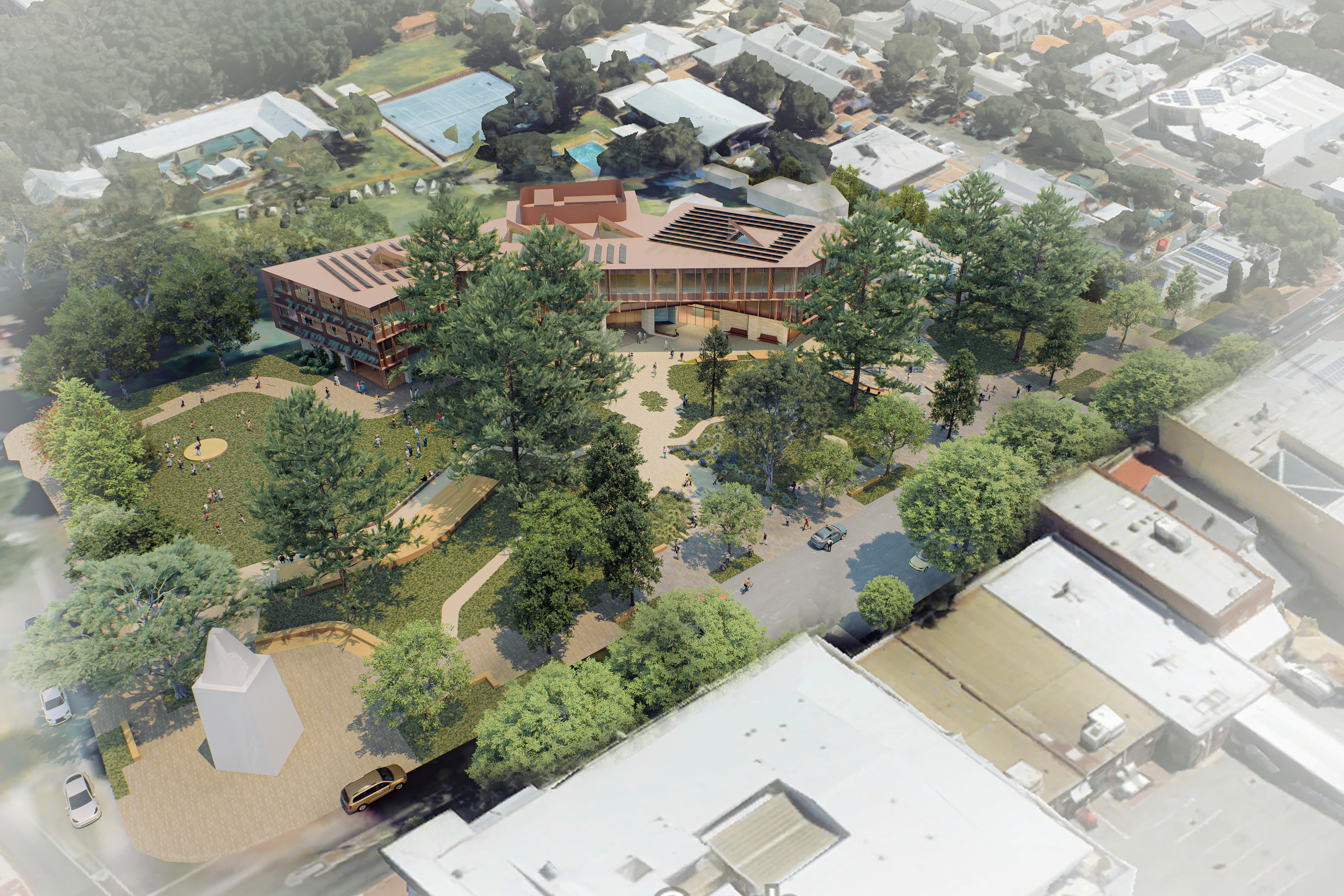 250319_24-127_SUBIACO CIVIC BUILDING_Aerial