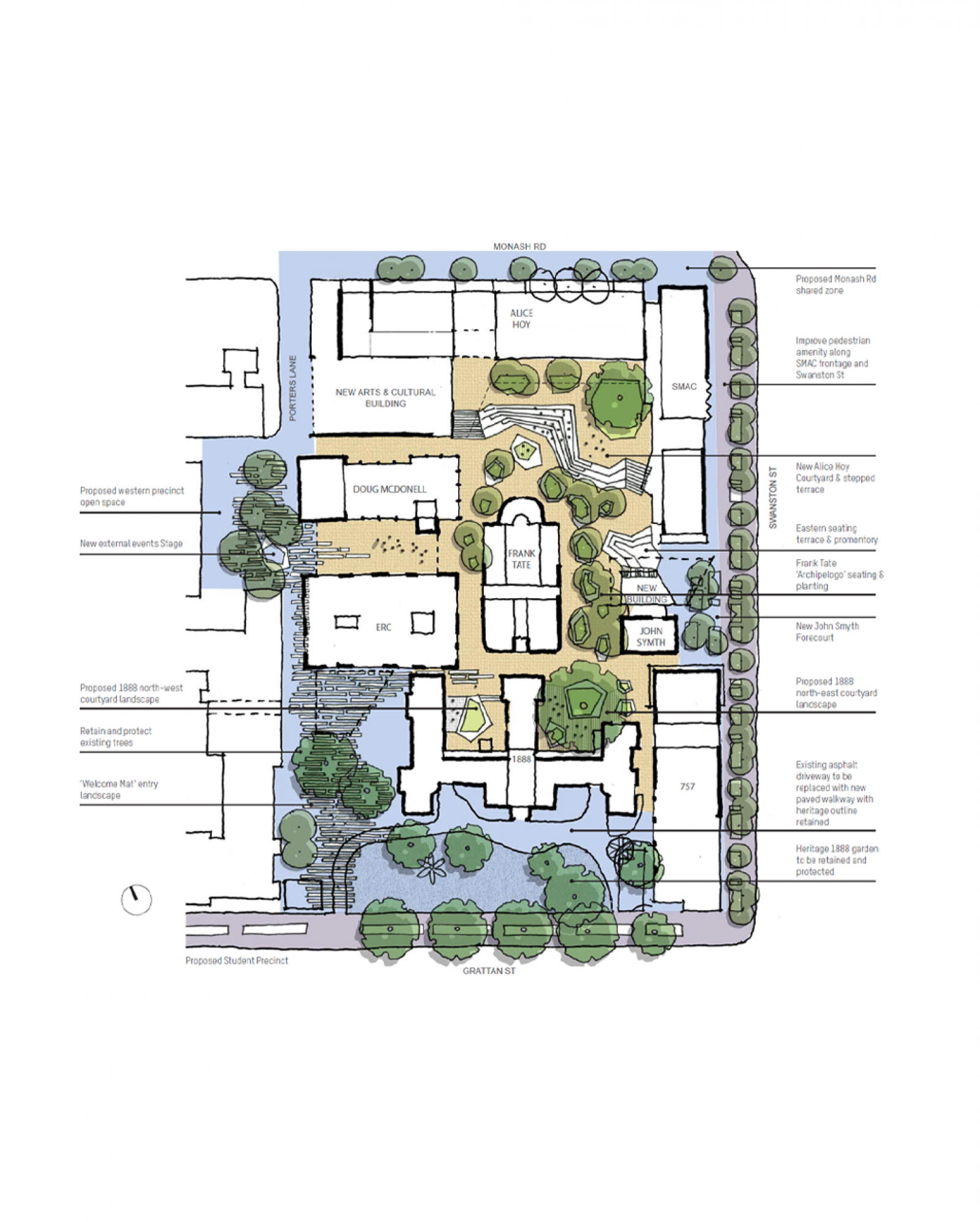 UoM New Student Precinct Urban Design Framework